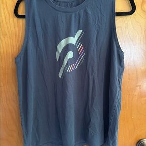 ✨XL EUC Peloton Charcoal Gray Athletic Tank